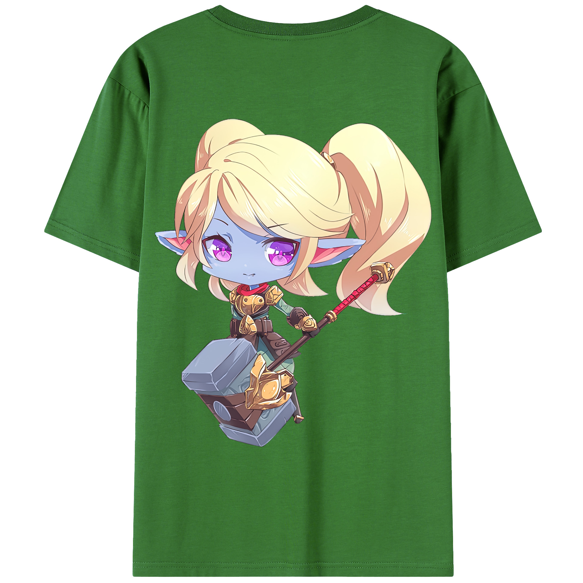 リーグ・オブ・レジェンド League of Legends LOL レディース半袖Tシャツ(バックプリント)